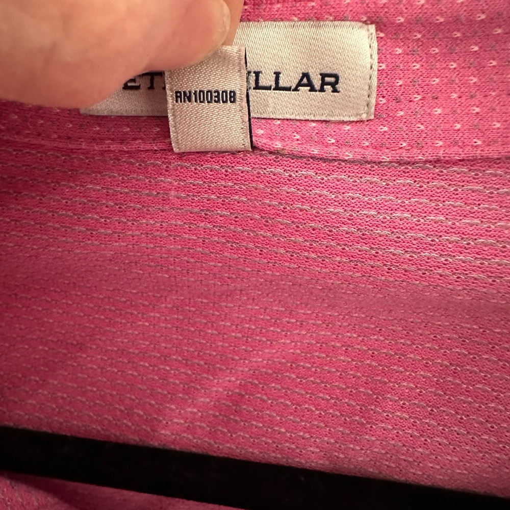 Peter Millar Raspberry Polo Shirt - Picture 3 of 8